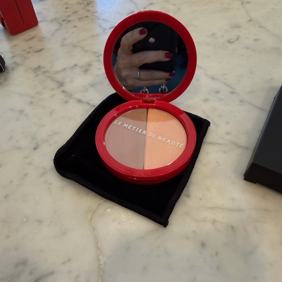 LE METIER DE BEAUTE blush highlighter duo LEITMOTIF color - Picture 3 of 9